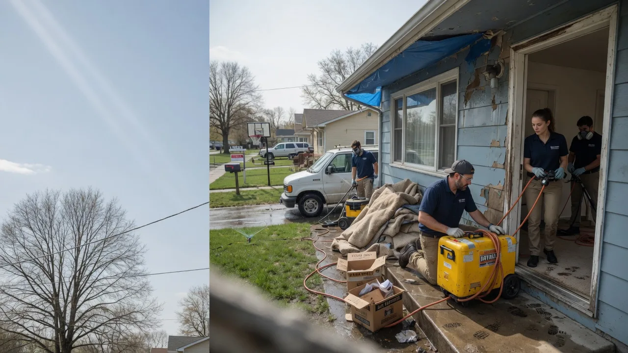Basement Flood Cleanup in Hudson, OH near me